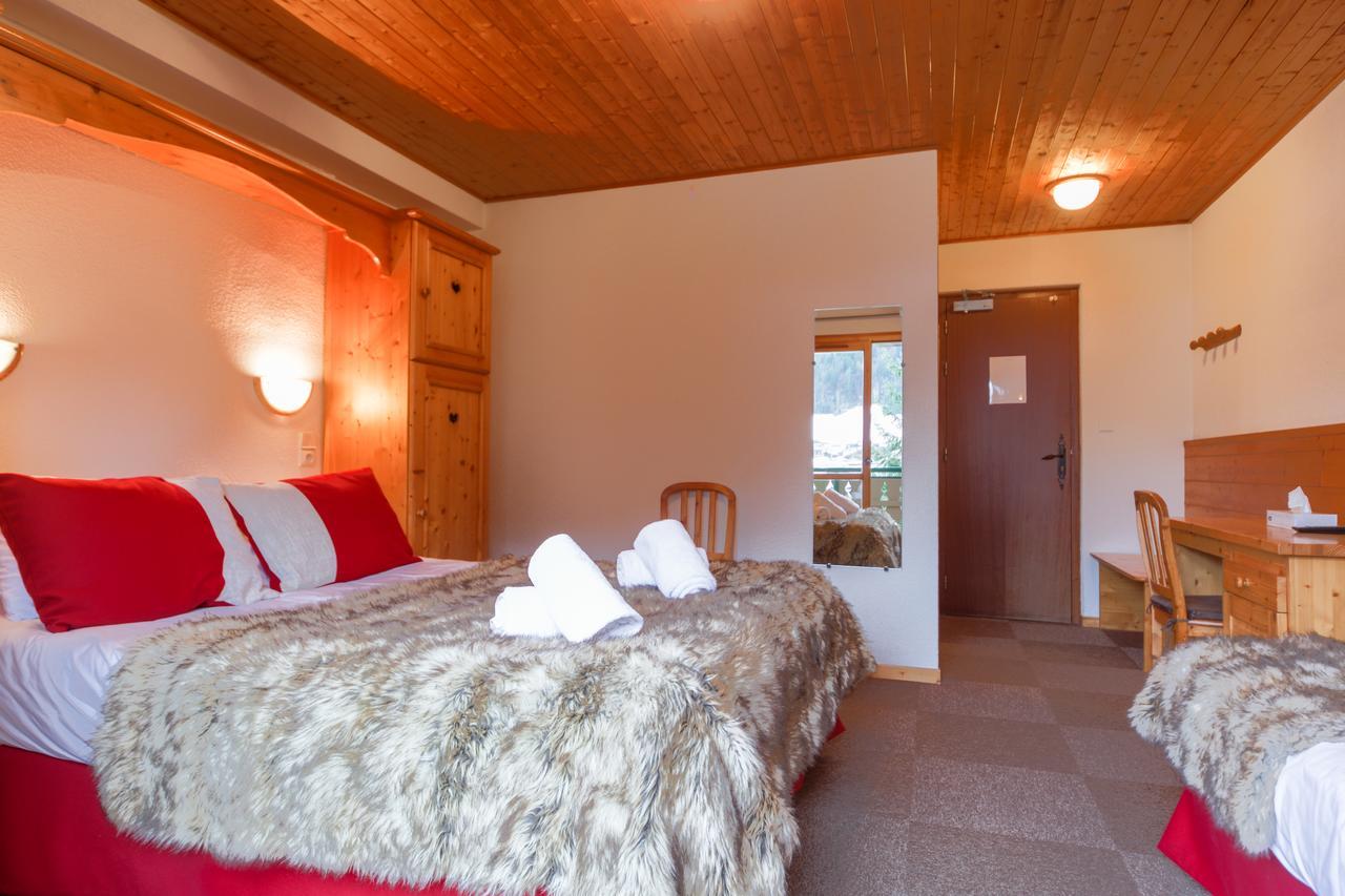L'Hermine Blanche Morzine Bagian luar foto