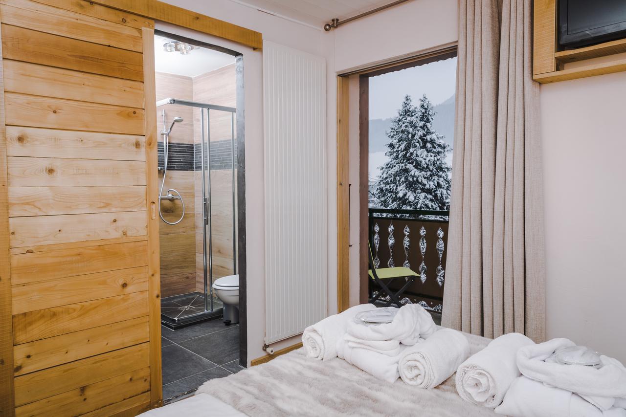 L'Hermine Blanche Morzine Bagian luar foto