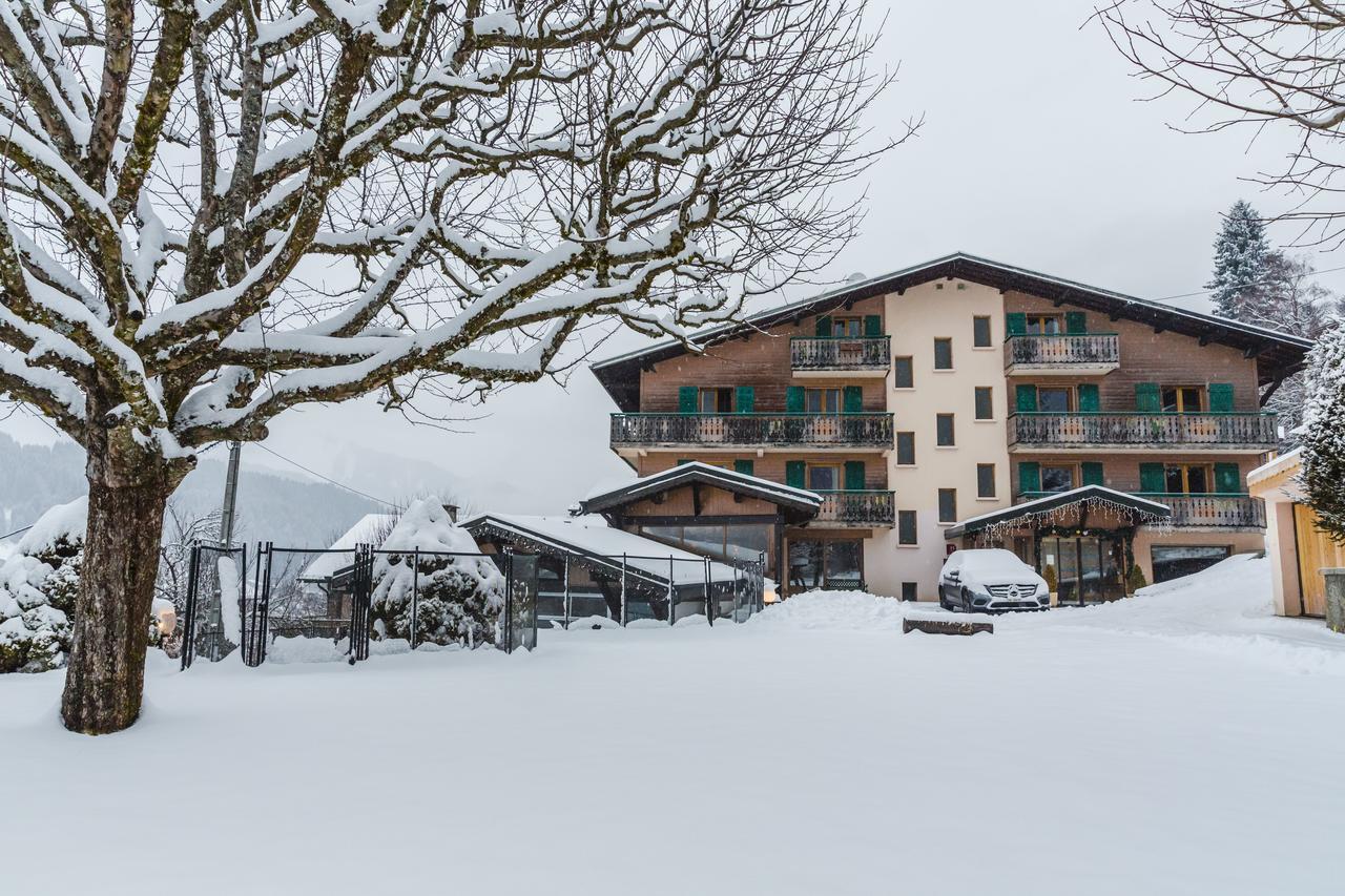 L'Hermine Blanche Morzine Bagian luar foto