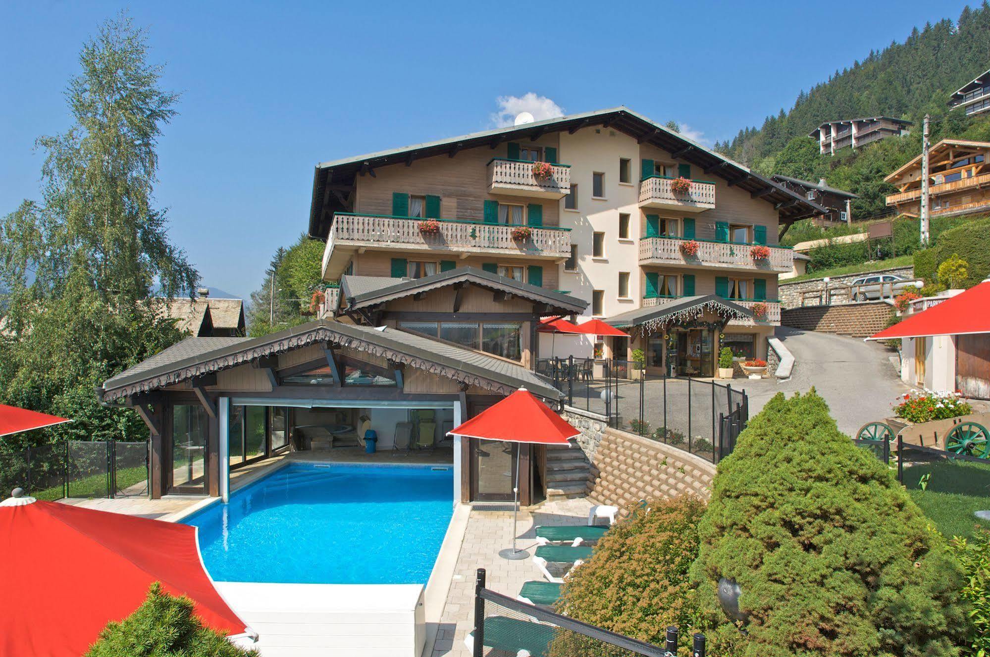 L'Hermine Blanche Morzine Bagian luar foto